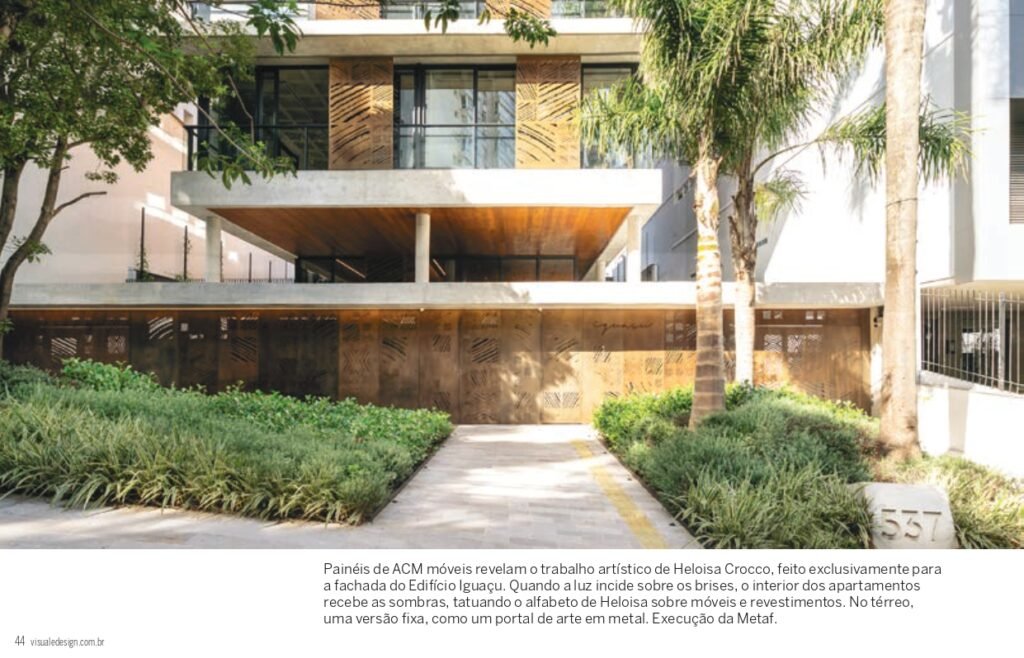Smart Arquitetura: Edifício Iguaçu na revista Visual e Design