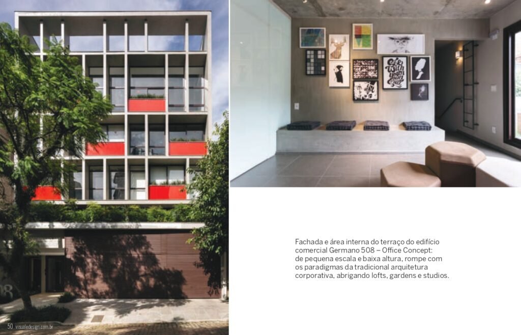 Smart Arquitetura: Edifício Germano 508 na revista Visual e Design. 